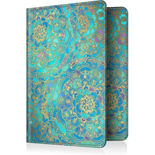 CAUC-Porte-Passeport Housse - Voyage Protecteur Portefeuille Pochette Etui de Protection pour Passeport, Carte d'embarquement, Carte d'identit,