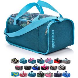 SLEP-Sac de Sport Femme Homme Fille Bag Voyage Bagage Duffel Moderne Fitness Gym Vacances bandoulire Travail Meteor