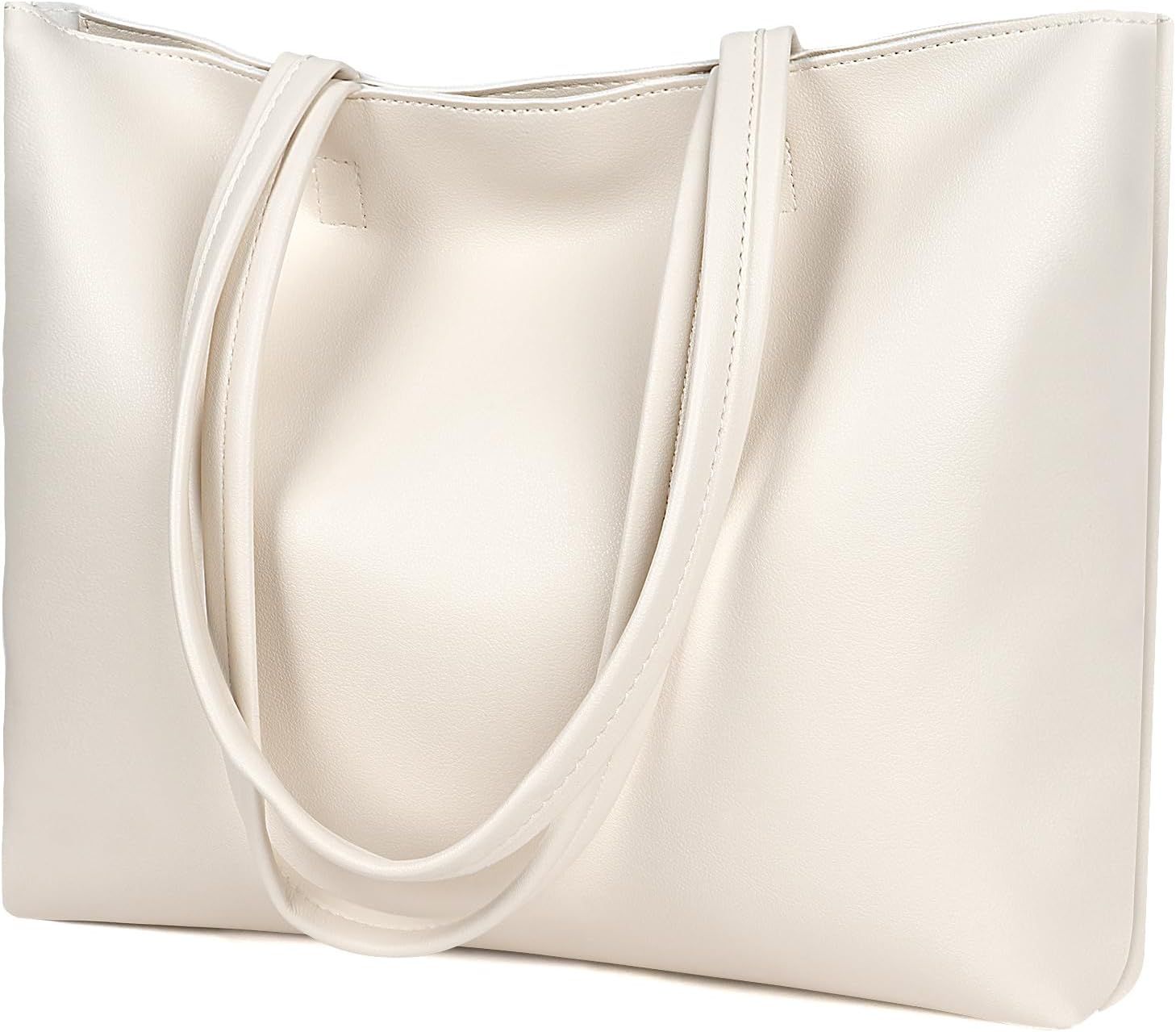 NICOLE & DORIS Petit Sac Bandoulière Femme Sac Banane Sac à Main Porté Epaule PU Cuir Sac D'épaule Retro Sac Cartable Chaine Sac Messager Crossbody Bag Blanc