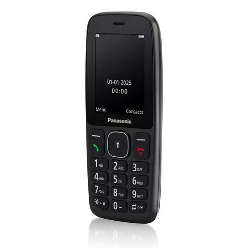 Panasonic Kx-Tf400 Telefono Cellulare Semplice 4g Nero 2,4" Resistente Ip44