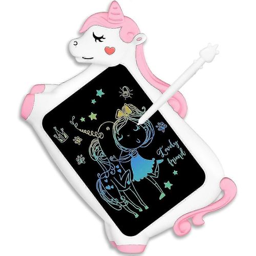 Cadeaux de jouets licorne pour filles garçons - Cheerfun Lcd Tablette d'écriture pour enfants | Voyage en bas âge Road Trip Jouet essentiel Cadeau pour 3+4 5 6 7 8 ans | Griffonnage