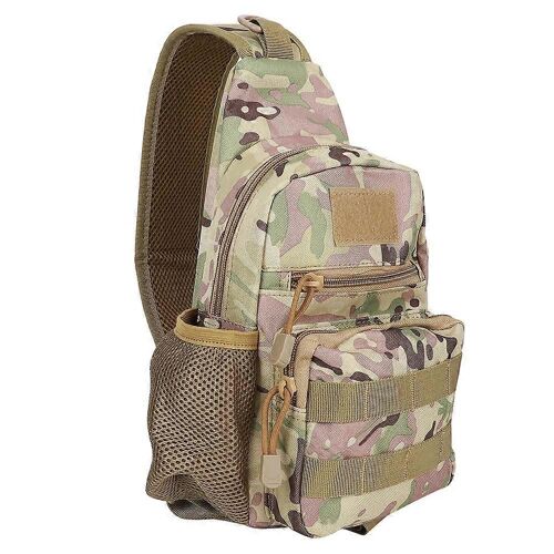 Sac de poitrine à bandoulière 2025Sports, tactique camouflage, sac à dos compact pour randonnée et cyclisme, CP