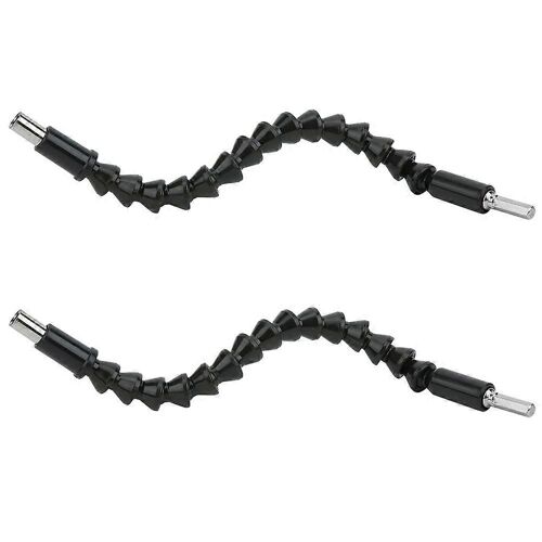 2Pcs Arbre flexible universel pour forets électriques Outils de connexion de tuyau 300mm