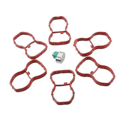 Rabat De Tourbillon D'admission Supprimer Le Bouchon Vierge Avec Joints De Collecteur Pour Moteur E70 F01 F07 F10 F25 N57 E90 E91 E92