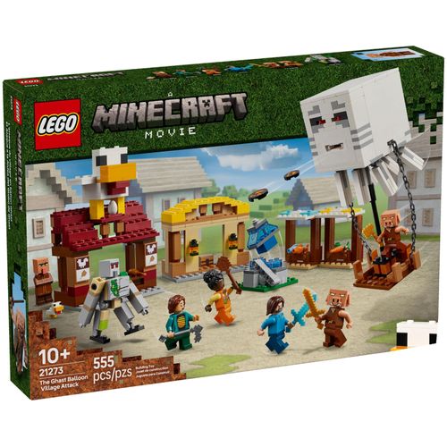 LEGO Minecraft - Les Ghasts à l'attaque du village - 21273