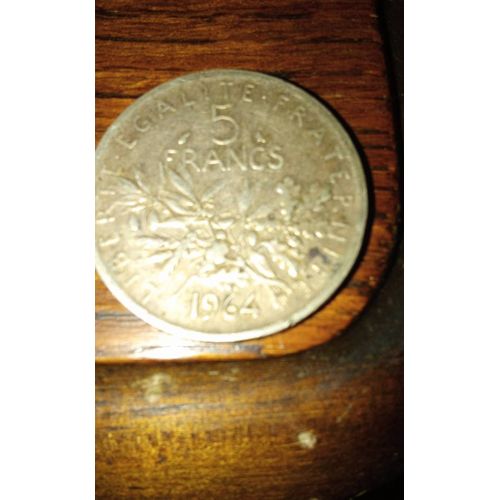 Pièce De Monnaie De 5 Franc
