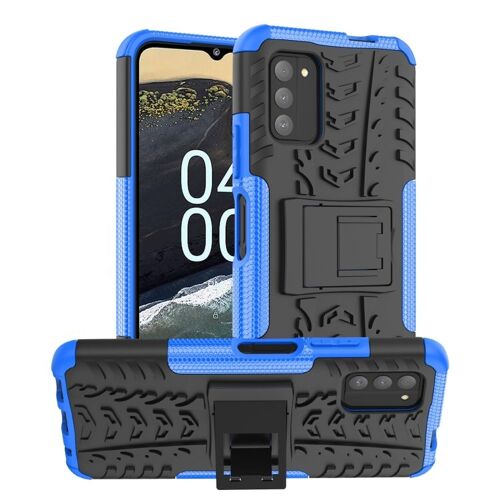 Coque Nokia G100 En Tpu Et Pc Avec Support - Bleu