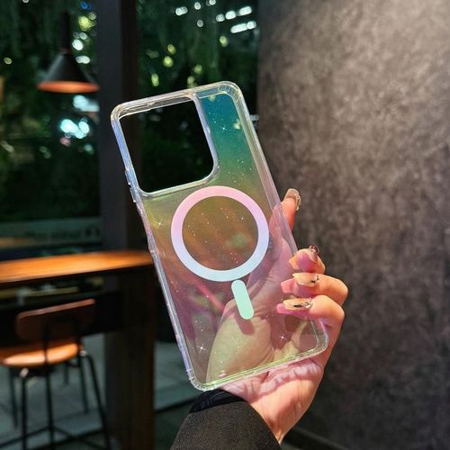 Coque Antichoc Magsafe Plaquée Couleur Pailletée Pour Motorola Moto G Stylus 5g (2025)