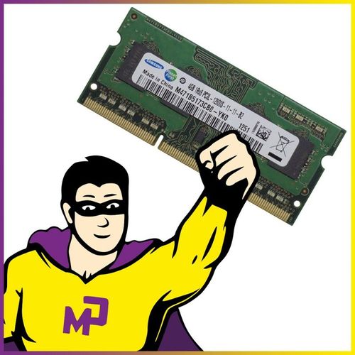 4GB RAM DDR3 Samsung M471B5173CB0-YK0 PC3-12800S 1600 Mhz SODIMM CL11 1.35V PC