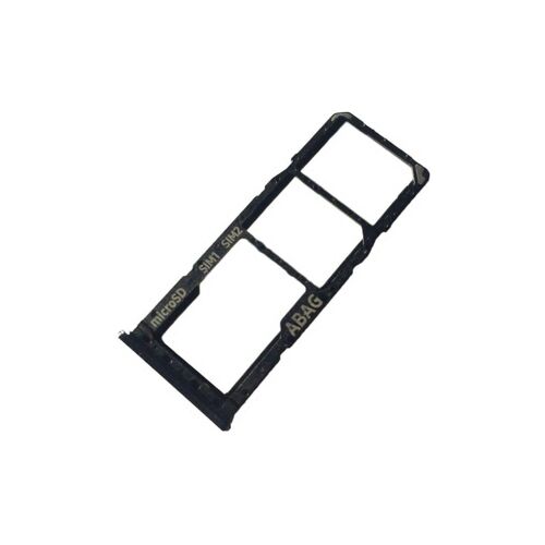 Tiroir carte Sim pour Samsung Galaxy A21s Double carte Noir