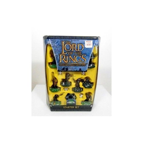 Lord Of The Rings Trade-Able Miniatures Game Combat Hex Starter Set Mint