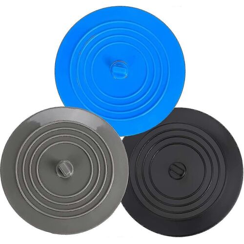 Bouchon D'évier En Silicone 3 Pièces,Bouchons De Vidange Universels,Bouchon D'évier De Cuisine,Bouchons De Baignoire En Silicone,Pour Évier De Cuisine,Évier De Salle De Bain