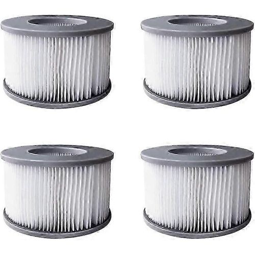 4pcs filtres de spa pour piscines gonflables MSpa,pompe à cartouche filtrante version améliorée pour MSPA tous les spas actuels