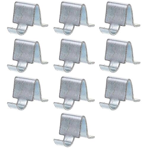 10pcs Clips D'étagère D'armoire Classeur En Métal Clips D'étagère Supports D'étagères Robustes