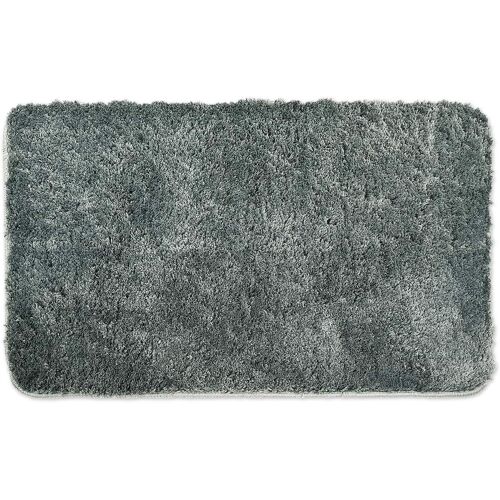 Tapis de Bain Gris-50x80 cm-pour créer Un Set de Tapis de Bain-Antidérapant,Absorbant et Doux