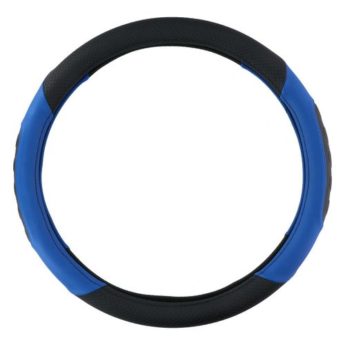 All Ride Couvre Volant Pour Camion Bleu Noir Cuir Synthétique