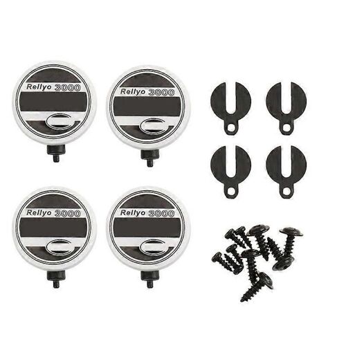 4 Pcs RC Voiture Ronde LED Lumière Couverture pour 1 :10 RC Voiture Axial SCX10 pour -4 RC Crawler Abat-jour Modèle Jouet