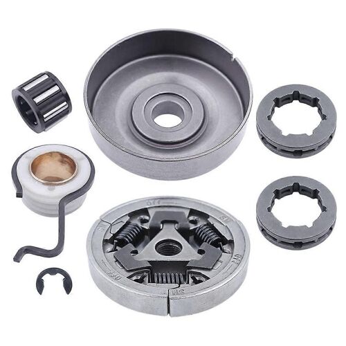 Pignon De Tambour D'embrayage De Tronçonneuse Pour Ms361 Ms440 Ms461 Ms460 044 046 Pièces De Rechange Avec E-Clip D'engrenage À Vis Sans Fin