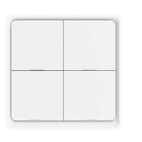 4 Tuya ZigBee Sans Fil 12 Scène Commutateur Bouton Contrôleur Batterie Alimenté Automatisation Scénario pour Tu