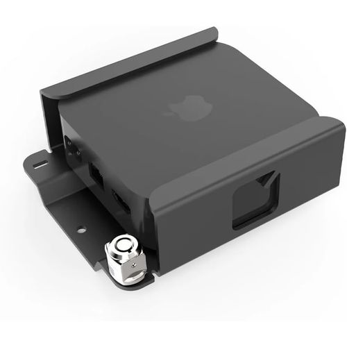 Support De Sécurité Pour Apple Tv Avec Tête De Verrouillage Incluse