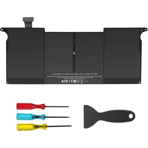 AOAL-7,3 V/35 Wh A1375 Batterie D'Ordinateur Portable Pour Macbook Air 11 Inch A1375 A1370(0Nly 2010 Version),Mc505,Mc505Ll/A,Mc506Ll/A,Mc505Lz/A,Mc506,Mc506J/A,Mc506Lla,Mc507Ll/A 661-5736