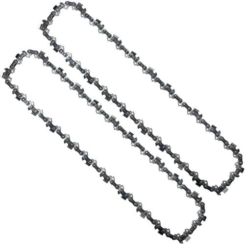 POPU-Lot De 2 Chaînes De Tronçonneuse 30 Cm 3/8"" 1,1 Mm 45 Tg,Chaînes De Tronçonneuse Compatibles Avec Fortxxa 18/30,Chaînes De Tronçonneuse Compatibles Avec Ryobi Ocs1830,Chaîne Pour Dewalt