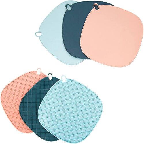 Lot De 6 Sets De Table, Coussinets Isolants Thermiques Épais, Dessous De Plat, Tapis Pour Dessous De Plat De Comptoir