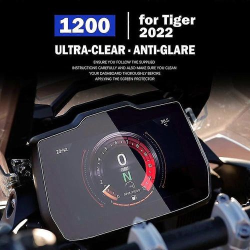 Pour Tiger 1200 2022 Accessoires Compteur De Vitesse Scratch Cluster Écran Pour Tiger1200 Moto Tableau De Bord Protection Instrument Film