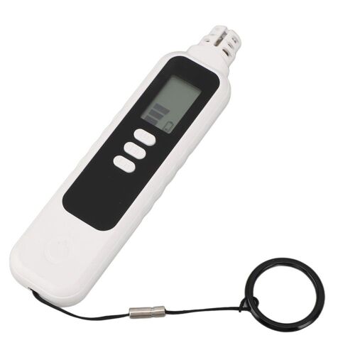 (Blanc)Détecte Ur De Gaz Professionnel Haute Précision Sensible Visuel Audible Ob