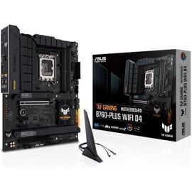 ASUS TUF GAMING B760-PLUS WIFI D4 - Carte-mère - ATX - Socket LGA1700 - B760 Chipset - USB 3.2 Gen 1, USB 3.2 Gen 2, USB-C 3.2 Gen 2x2 - 2.5 Gigabit LAN, Wi-Fi 6, Bluetooth - carte graphique...
