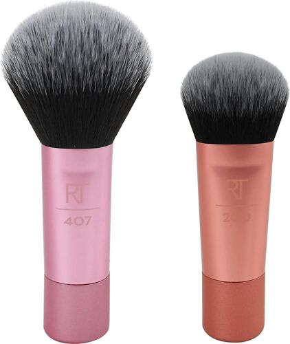 Mini Pinceau De Maquillage Multitâche Pour Fard À Jouespoudre Bronzante Et Poudrepinceau Pour Le Visage Avec Poils Synthétiques Découpés Sur Mesure,1 Unité