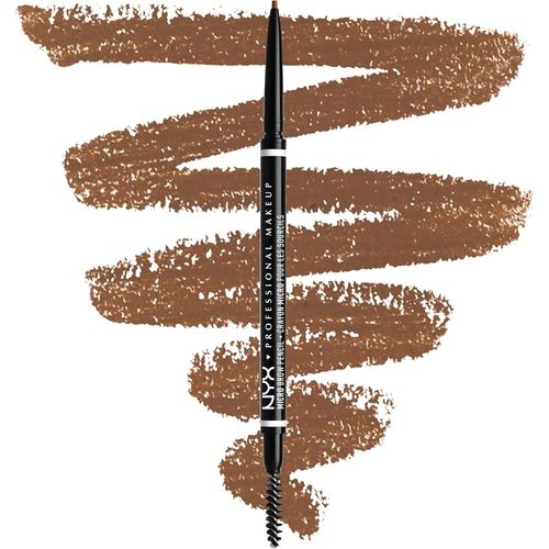 Kal-Crayon À Sourcils Micro Brow Pencil, Crayon Ultra-Fin Double-Embout Avec Mine Rétractable Et Goupillon, Teinte : Auburn (03) 