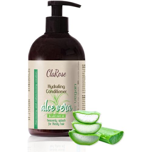 Eryi-Premium Hair Spa Après-Shampooing Hydratant Vegan, Enrichi En Aloe Vera 100 % Naturel Et Huile De Menthe Des Champs, Pour Cheveux Déshydratés, 500 Ml 