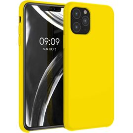 Tianyi-Housse Compatible Avec Apple Iphone 11 Pro Coque - Housse De Téléphone Protection Souple En Tpu Silicone - Jaune Radieux