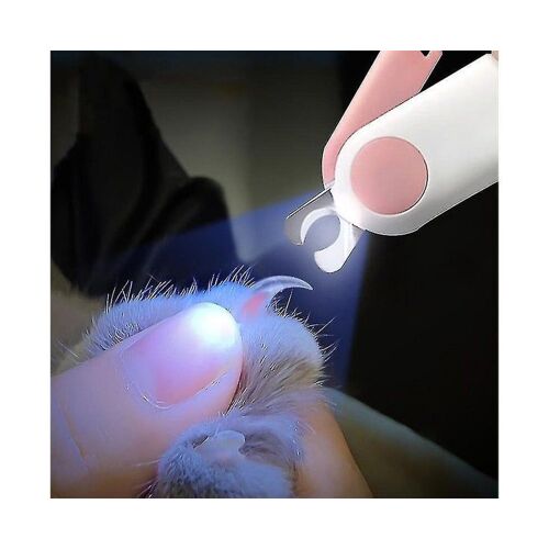 Coupe-Griffes Pour Chat À Led ¿ Coupe-Griffes Professionnel Avec Lumière Pour Un Toilettage Sûr Et Une Coupe Précise, Idéal Pour Les Chats Et Les Chiens