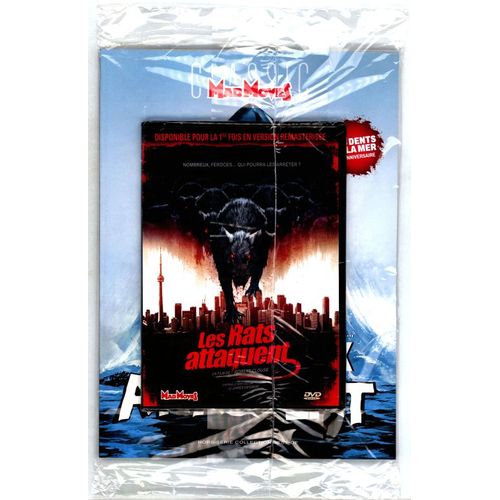 Mad Movies Hors-Série Collection Best-Of N° 39 _ Les Animaux Attaquent : Requins, Crocodiles, Rats, Araignées... _ (Revue 146 Pages ; 2025) + Dvd "Les Rats Attaquent", Fillm De Robert Clouse (1982)