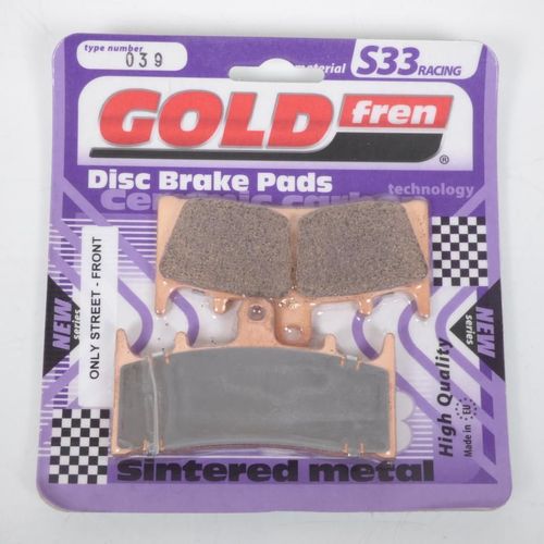 Plaquette De Frein Gold Fren Pour Moto Suzuki 1000 Gsxr 2001-2001 Neuf