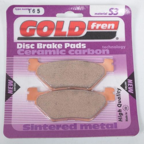 Plaquette De Frein Gold Fren Pour Moto Yamaha 1300 Fjr A Abs 2003 À 2005 Ard Neuf