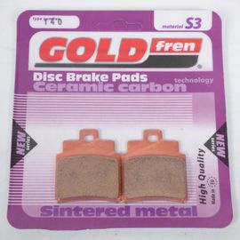 Plaquette De Frein Gold Fren Pour Scooter Sym 125 Gts Efi 2012 À 2013 Av Neuf