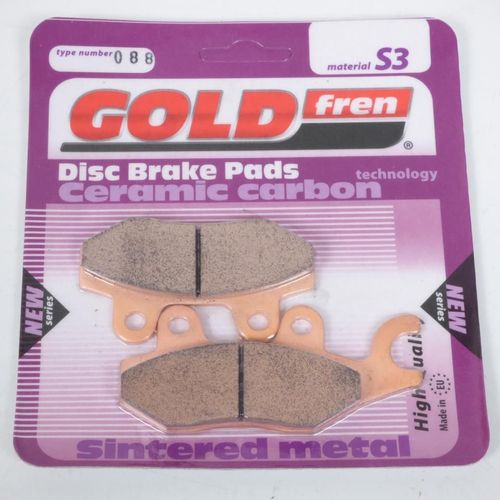Plaquette De Frein Gold Fren Pour Moto Kymco 125 Quannon Kr 2008-2016 Av / Ar Neuf