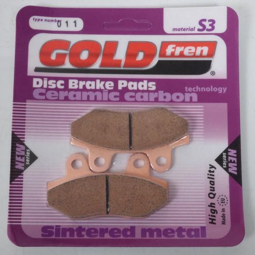 Plaquette De Frein Gold Fren Pour Scooter Peugeot 50 Speedfight 3 4t 2010-2014 Av Neuf