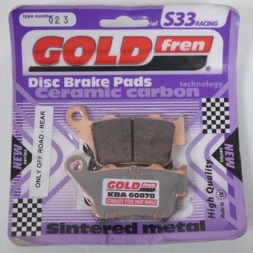 Plaquette De Frein Gold Fren Pour Moto Ktm 125 Duke 4t Abs 2013-2016 Ar Neuf