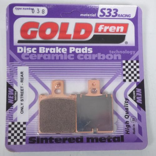 Plaquette De Frein Gold Fren Pour Moto Cagiva 125 Raptor 2003 À 2010 Ard Neuf