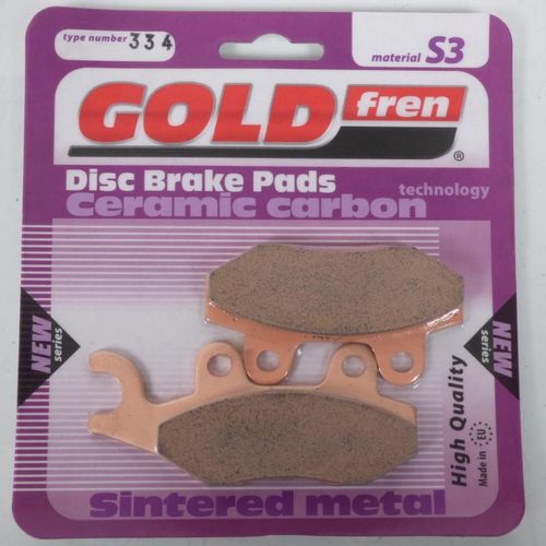 Plaquette De Frein Gold Fren Pour Kymco 125 Agility Rs 4t R12 2010 À 2015 Avg Neuf