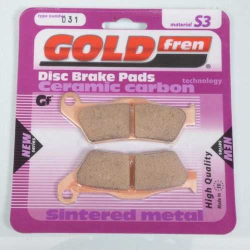 Plaquette De Frein Gold Fren Pour Moto Fantic 50 Caballero Regolarita Competizione 2006 À 2009 Avg Neuf