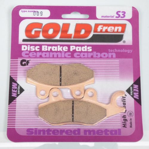 Plaquette De Frein Gold Fren Pour Moto Triumph 900 Daytona Sprint 1993 À 1998 Avd / R / T300a/G413 Neuf