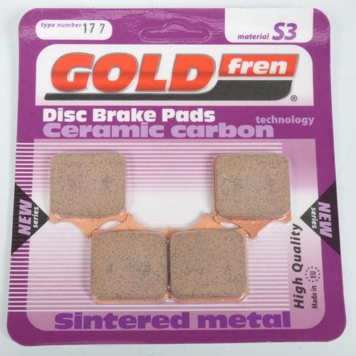 Plaquette De Frein Gold Fren Pour Moto Ducati 998 S4rs Tricolore 2008 Avg/Avd / Etrier Radiaux 4 Plaquettes Neuf