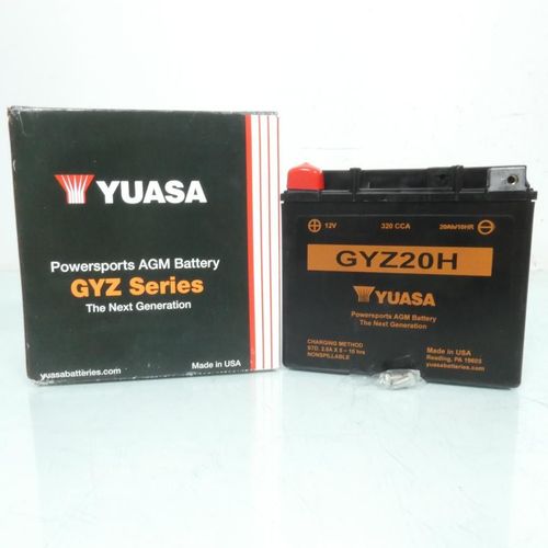 Batterie Yuasa Pour Quad Arctic Cat 550 H1 Efi 4x4 Auto 2009 À 2011 Gyz20h 12v 20ah Neuf