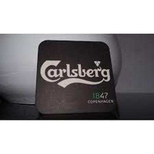 Sous Bock De Bière Carlsberg Carré