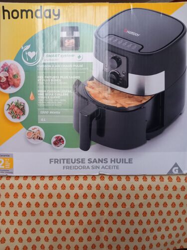 Friteuse sans huile HOMDAY 4 litres